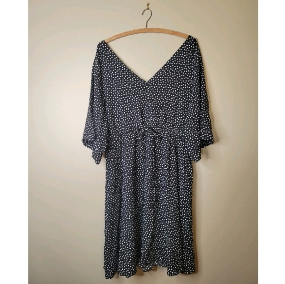 🆕️ George Polka Dot Dress 1X - Picture 1 of 3